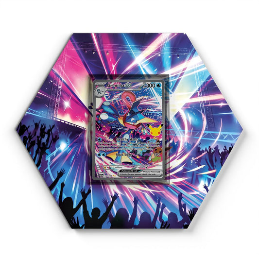 148/128 Greninja ex - Extended Artwork Pokemon Card Display