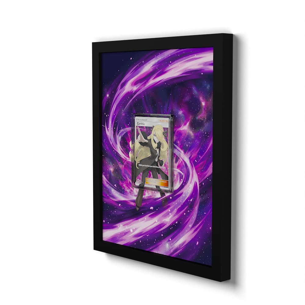 148 Cynthia - Extended Artwork Framed Pokemon Card Display