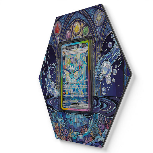 149/131 Aquana EX - Extended Artwork Pokemon Card Display