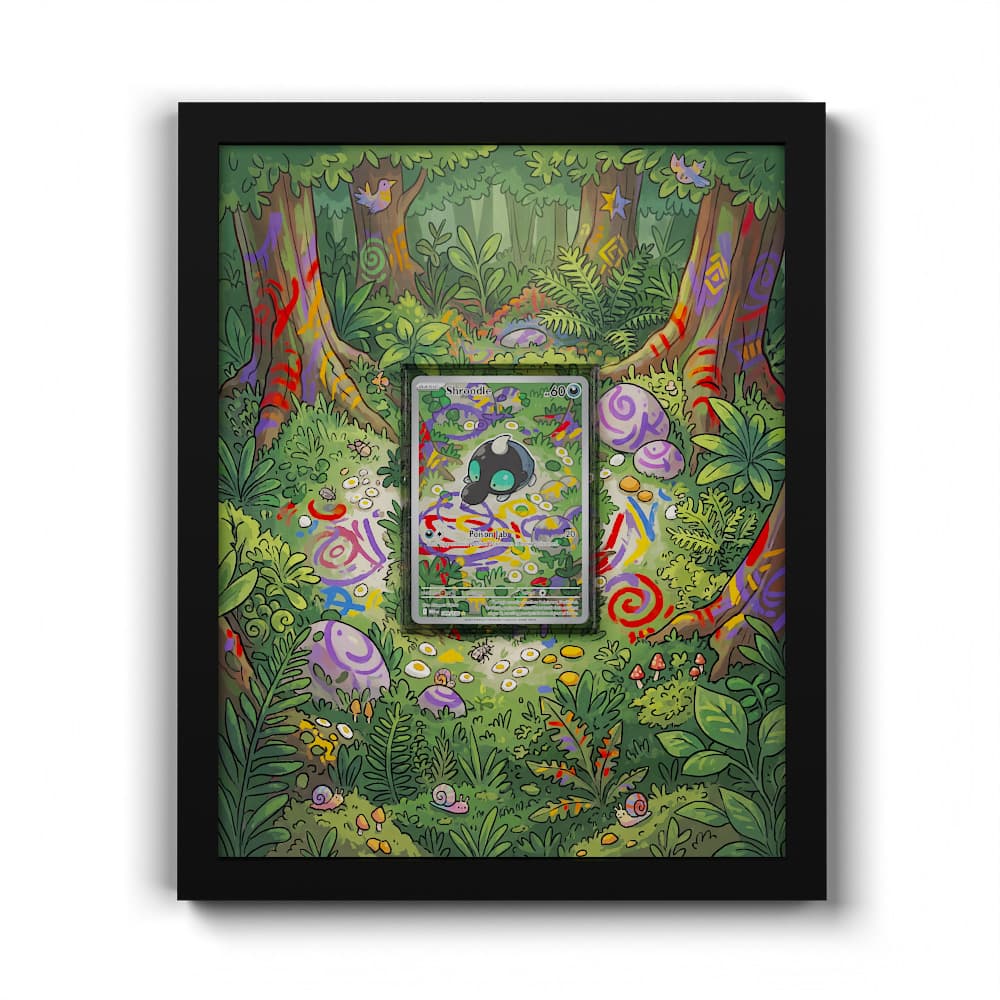 149 Sproxi - Extended Artwork Framed Pokemon Card Display