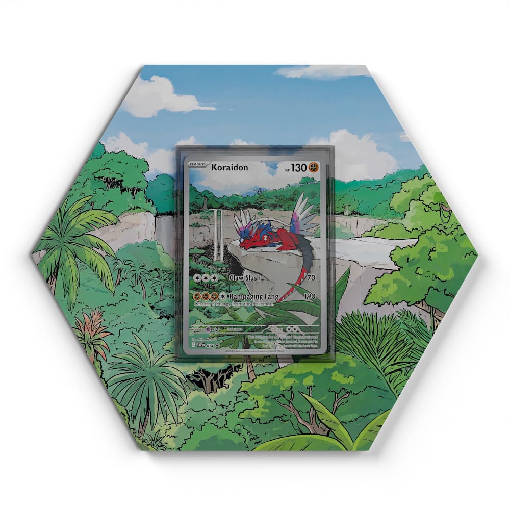 14 Koraidon - Extended Artwork Pokemon Card Display