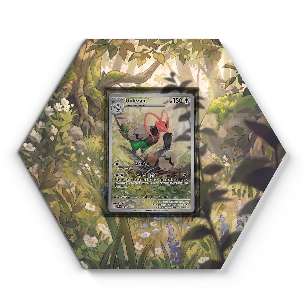 105 Branawarz - Extended Artwork Pokemon Card Display