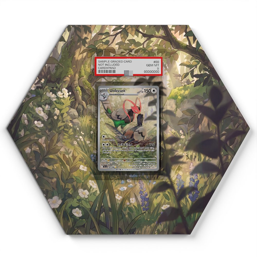 105 Branawarz - Extended Artwork Pokemon Card Display
