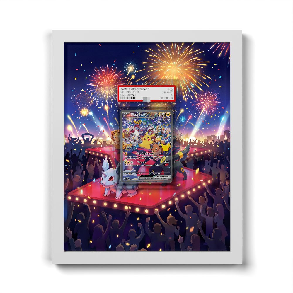 150/128 Pikachu ex - Extended Artwork Pokemon Card Frame