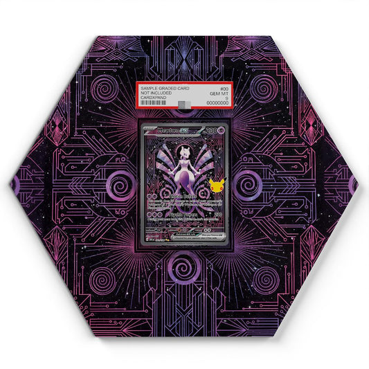 151/128 Mewtwo ex - Extended Artwork Pokemon Card Display