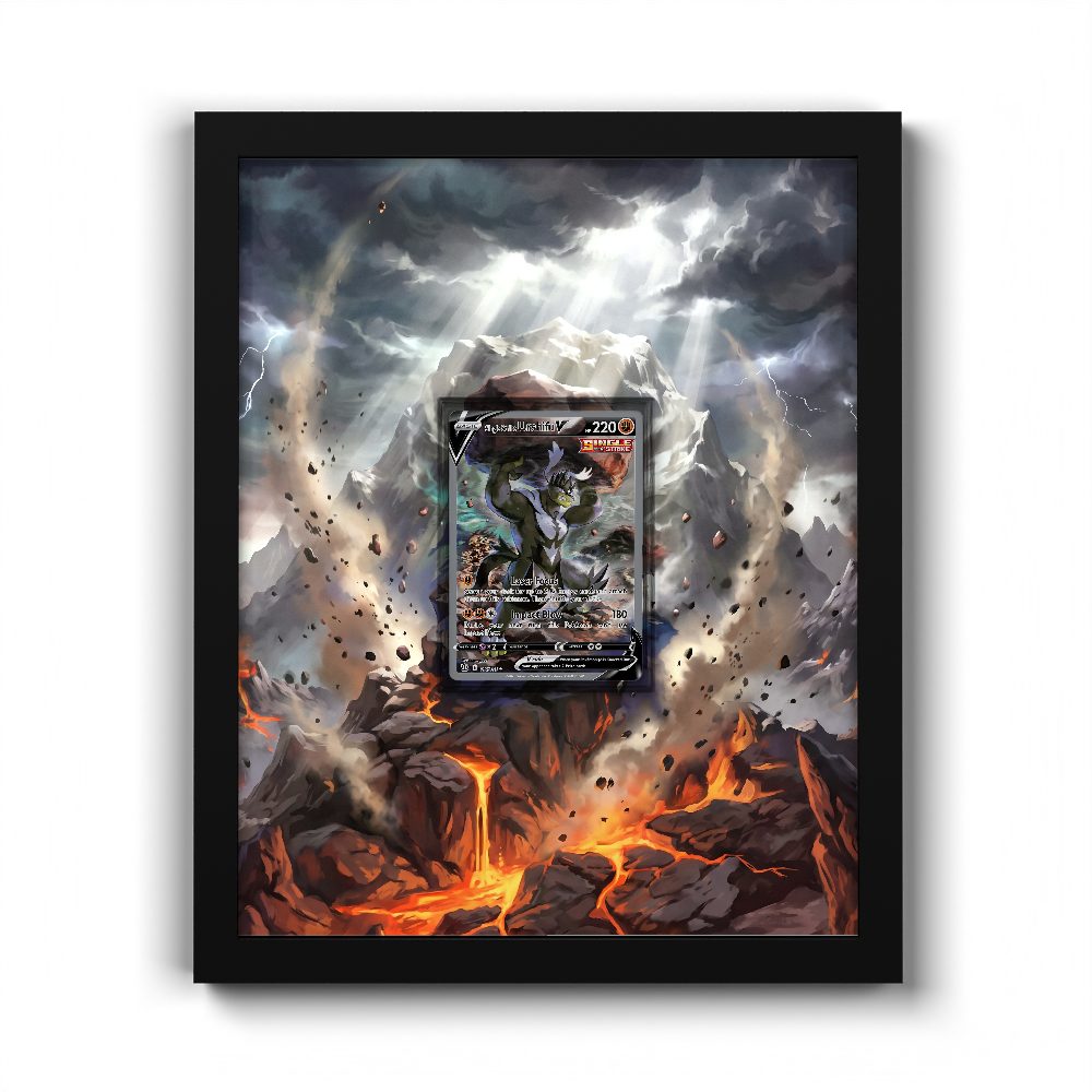 151/163 Single Strike Urshifu V - Extended Artwork Pokemon Card Frame