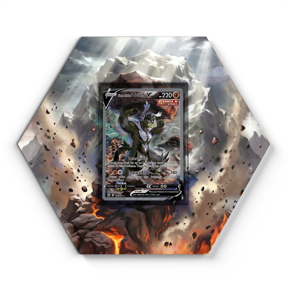 105 Branawarz - Extended Artwork Pokemon Card Display