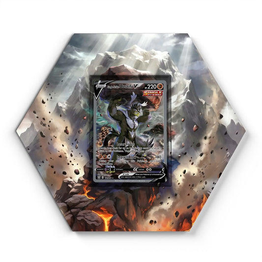 151/163 Single Strike Urshifu V - Extended Artwork Pokemon Card Display