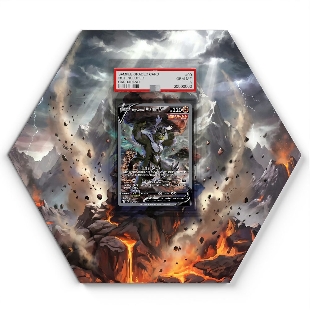 105 Branawarz - Extended Artwork Pokemon Card Display