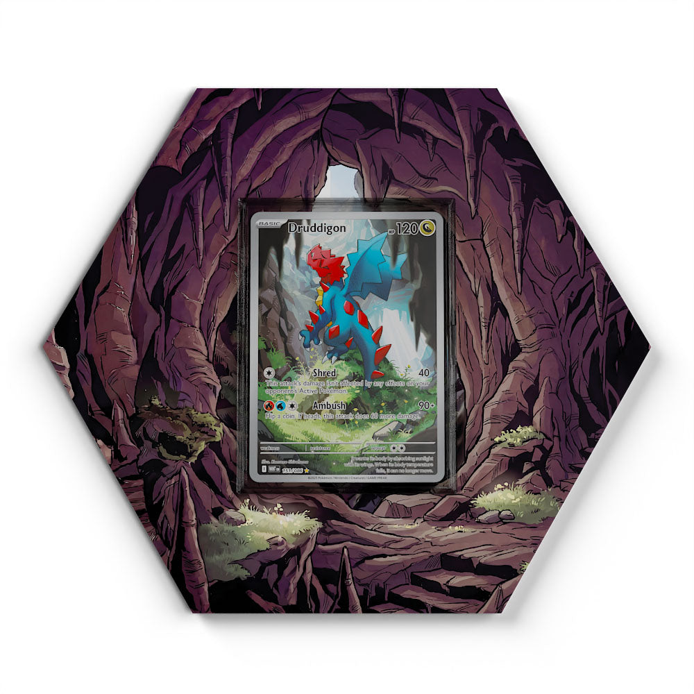 151/086 Shardrago - Extended Artwork Pokemon Card Display