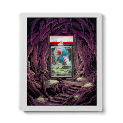 151/086 Shardrago - Extended Artwork Framed Pokemon Card Display