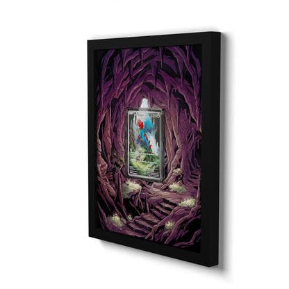 151/086 Shardrago - Extended Artwork Framed Pokemon Card Display