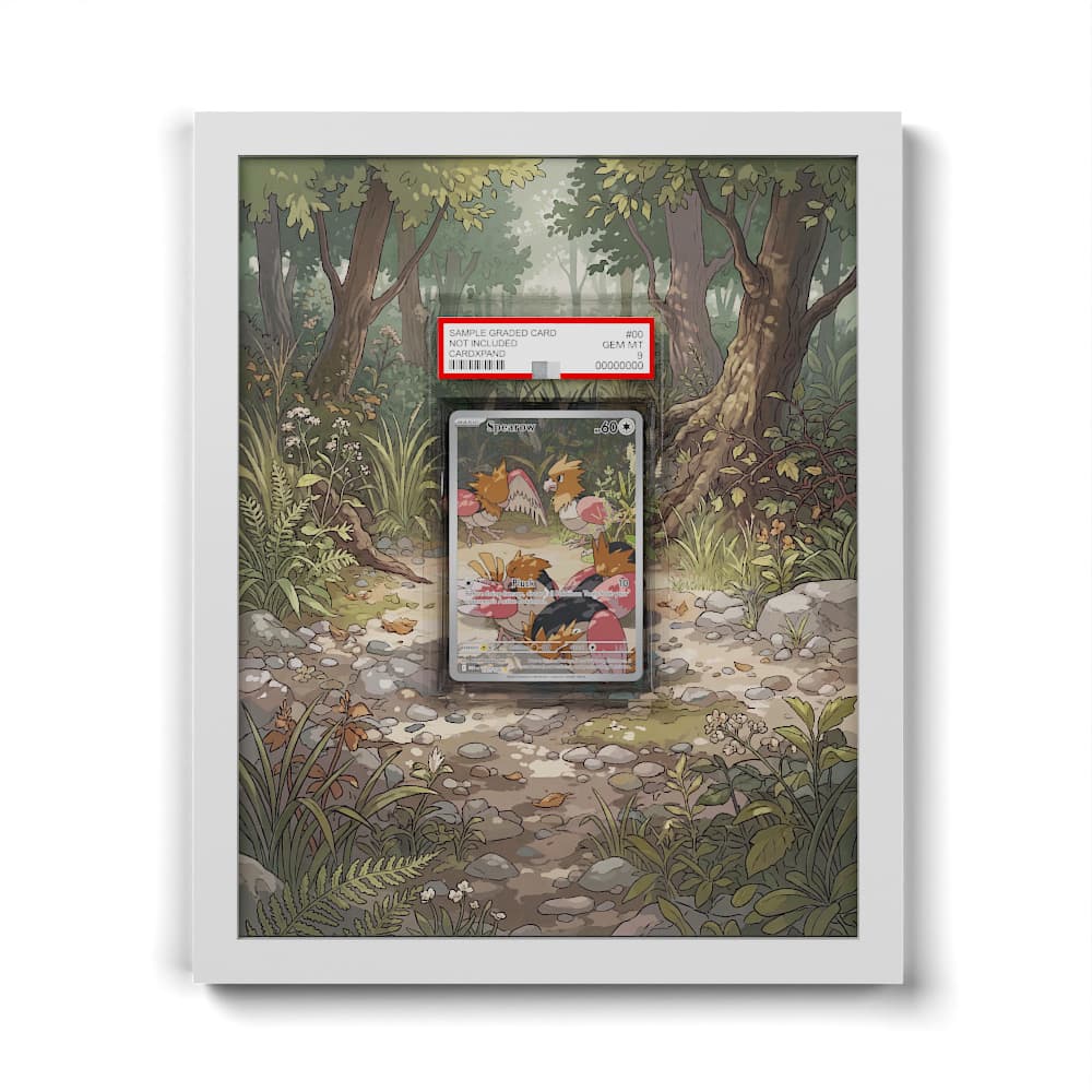 151 Habitak - Extended Artwork Framed Pokemon Card Display