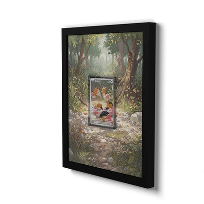 151 Habitak - Extended Artwork Framed Pokemon Card Display