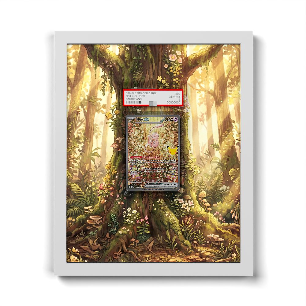 152/128 Mew EX - Extended Artwork Pokemon Card Frame