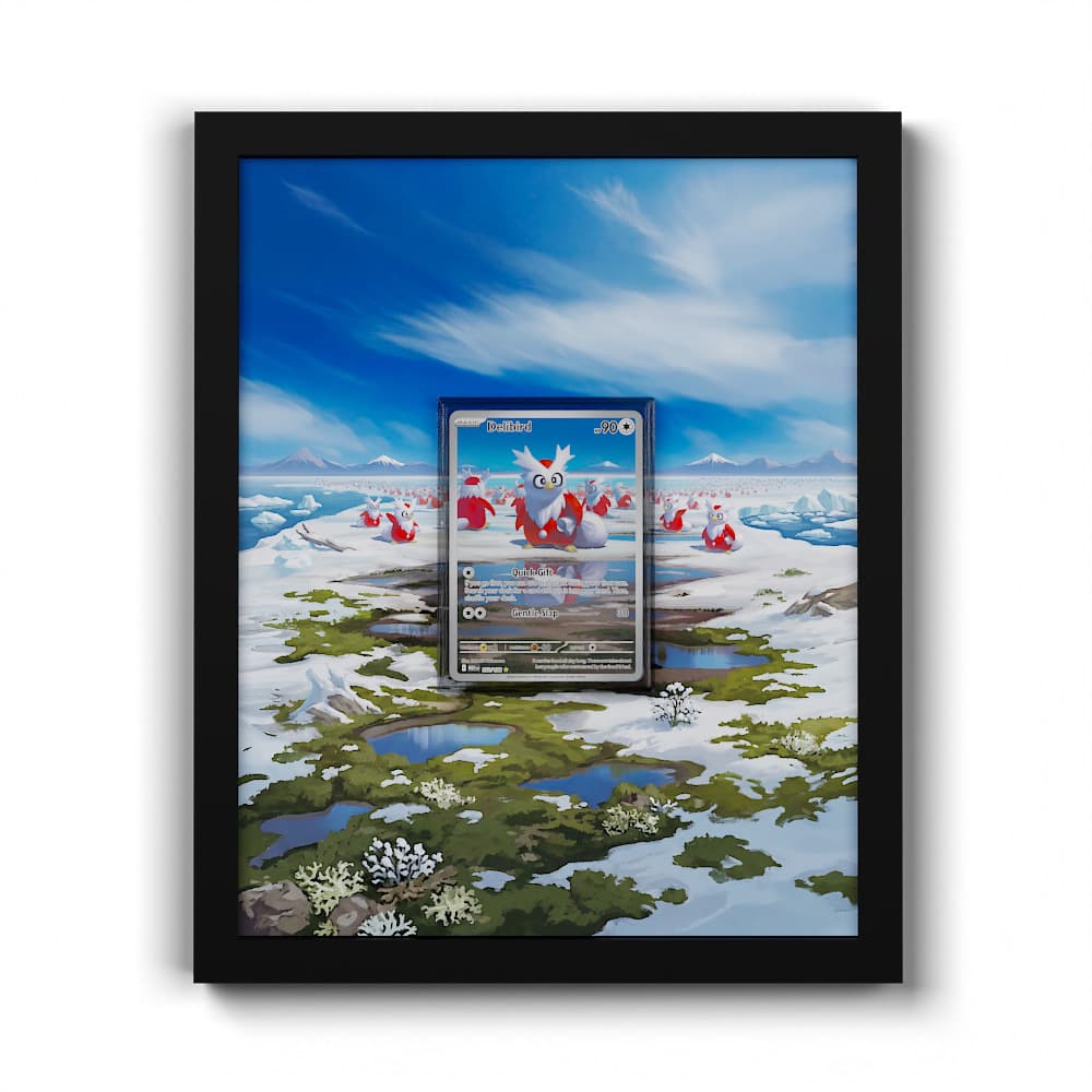 152 Botogel - Extended Artwork Framed Pokemon Card Display