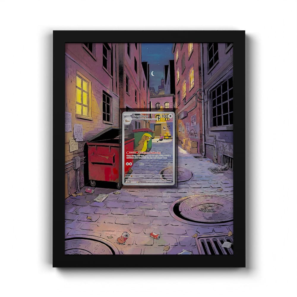 153 Manguspektor - Extended Artwork Framed Pokemon Card Display