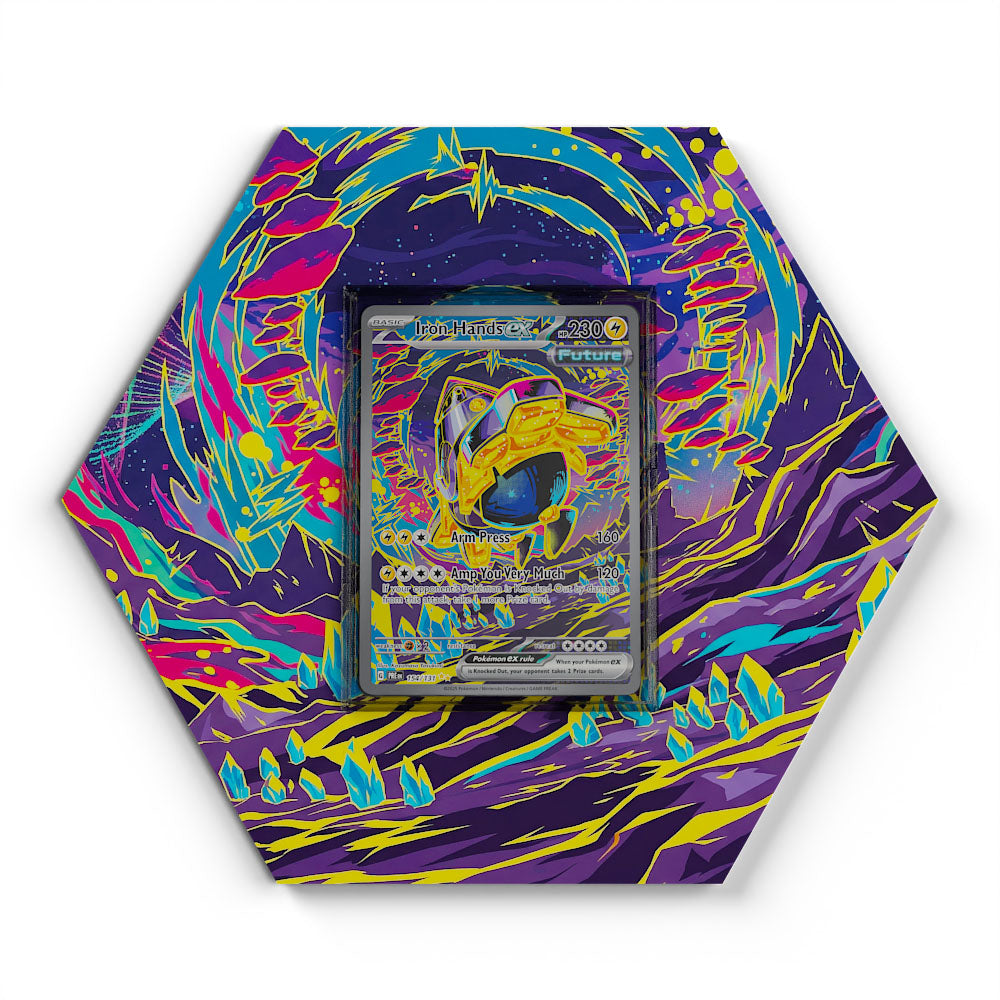 154/131 Eisenhand EX - Extended Artwork Pokemon Card Display