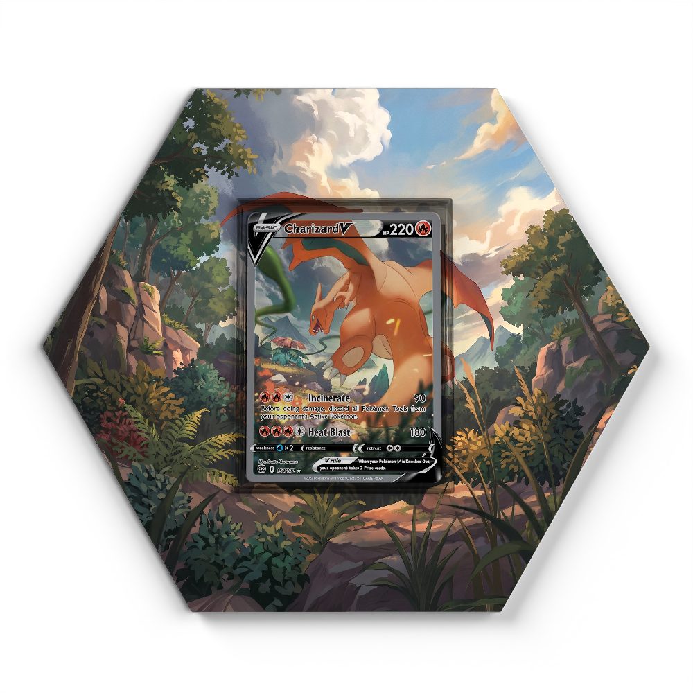 105 Branawarz - Extended Artwork Pokemon Card Display