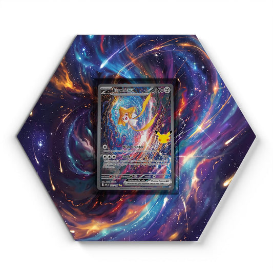 155/128 Jirachi ex - Extended Artwork Pokemon Card Display