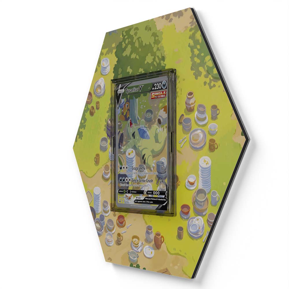 155/163 Tyranitar V - Extended Artwork Pokemon Card Display