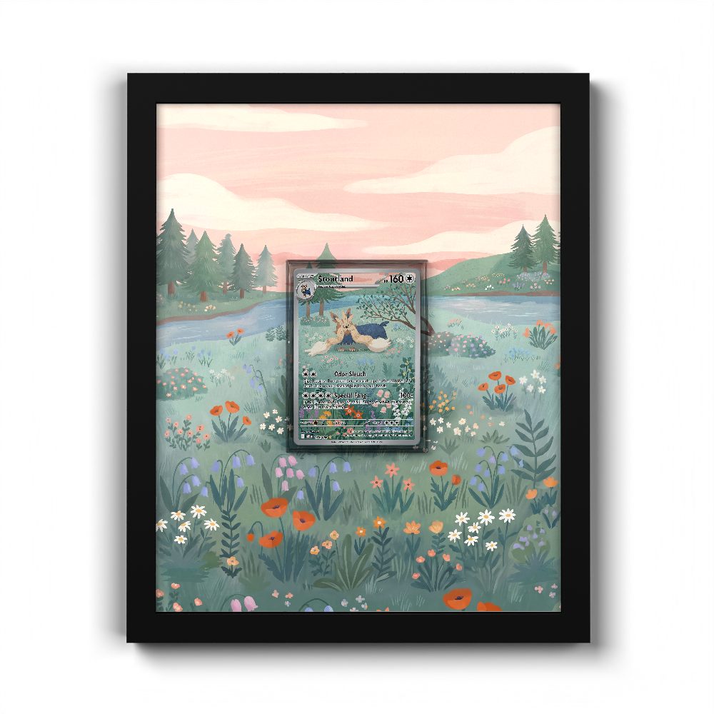 156/086 Stoutland - Extended Artwork Pokemon Card Frame