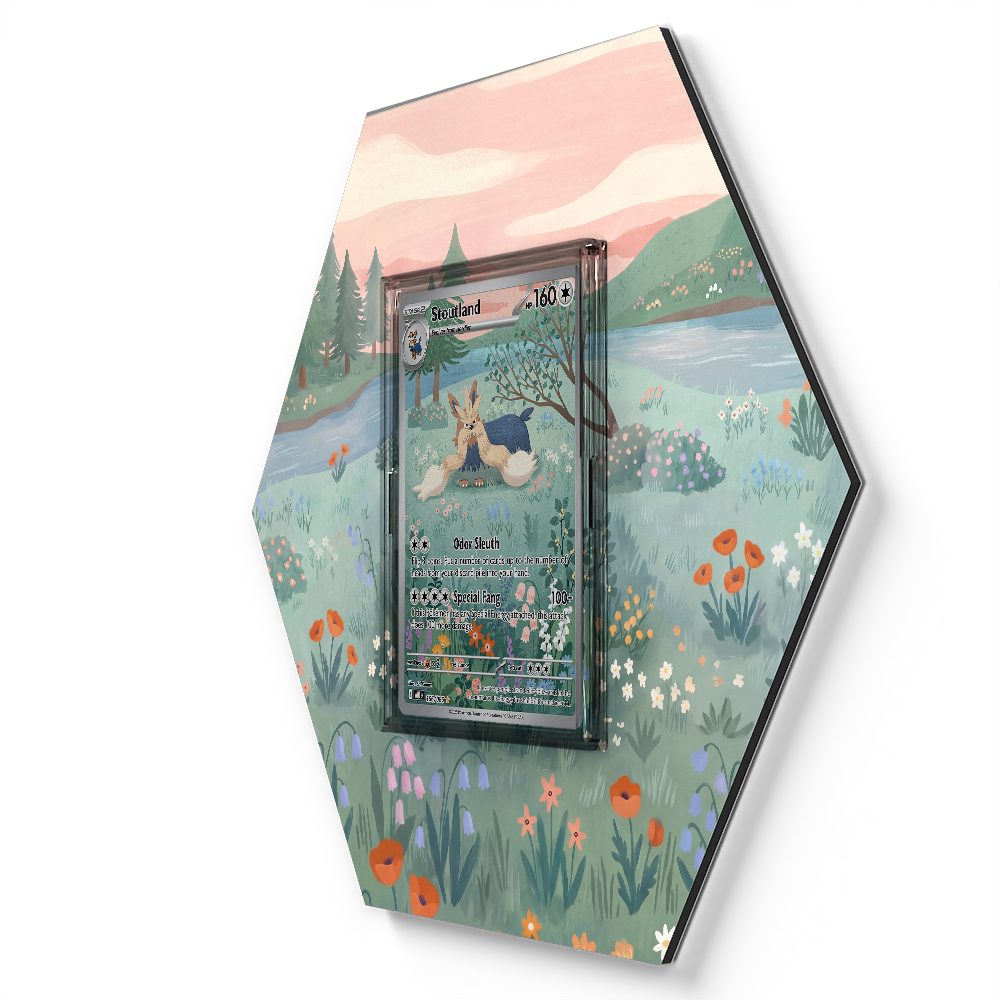105 Branawarz - Extended Artwork Pokemon Card Display