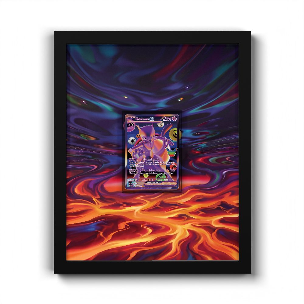 157/128 Mewtwo EX - Extended Artwork Pokemon Card Frame