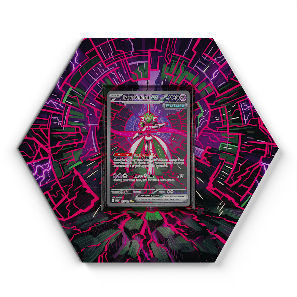 157/131 Eisenkrieger EX - Extended Artwork Pokemon Card Display