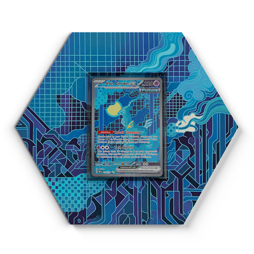 158/131 Eisenhaupt EX - Extended Artwork Pokemon Card Display