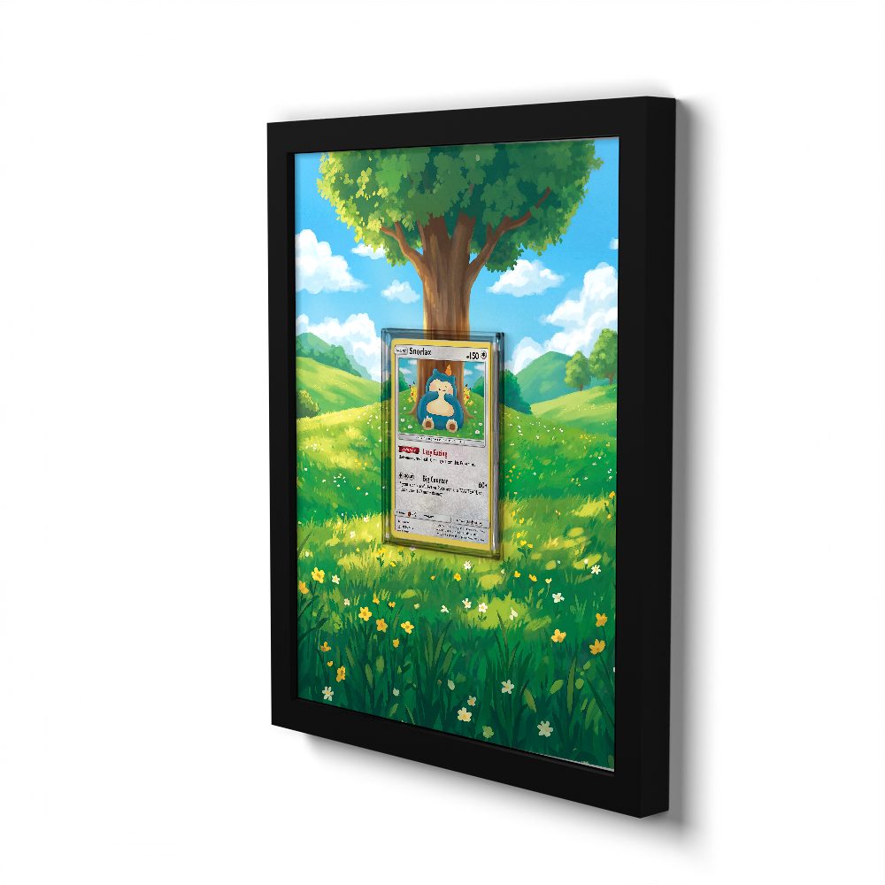 158/214 Snorlax - Extended Artwork Pokemon Card Frame