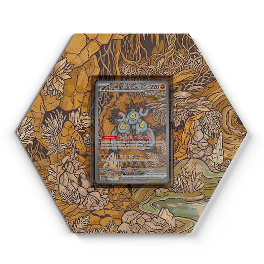 159/131 Sandfell EX - Extended Artwork Pokemon Card Display