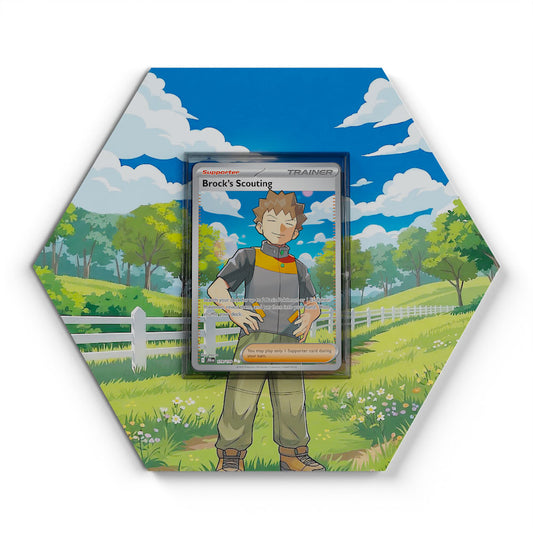 179/159 Rocko-Pfadfinder - Extended Artwork Pokemon Card Display