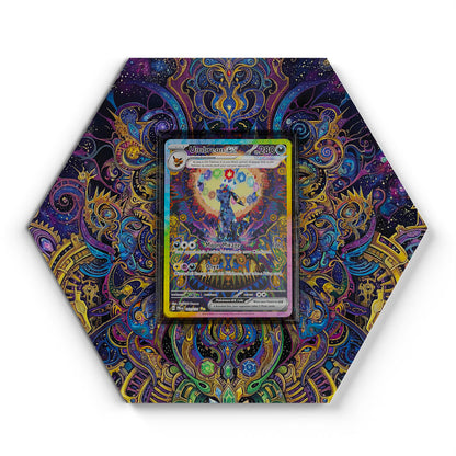 161/131 Nachtara EX - Extended Artwork Pokemon Card Display