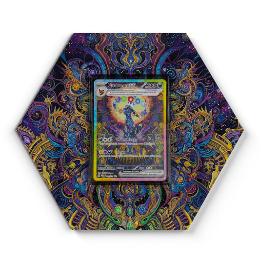 161/131 Nachtara EX - Extended Artwork Pokemon Card Display