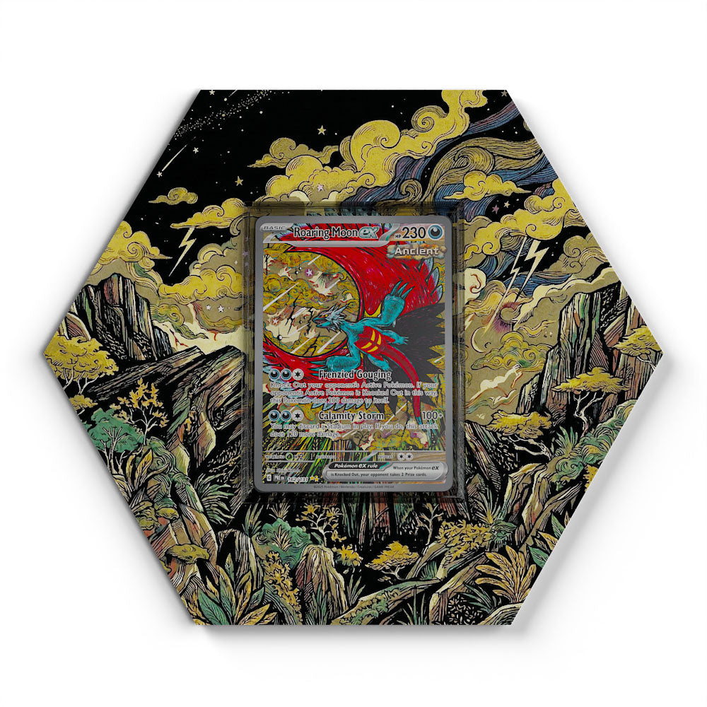 162/131 Donnersichel EX - Extended Artwork Pokemon Card Display