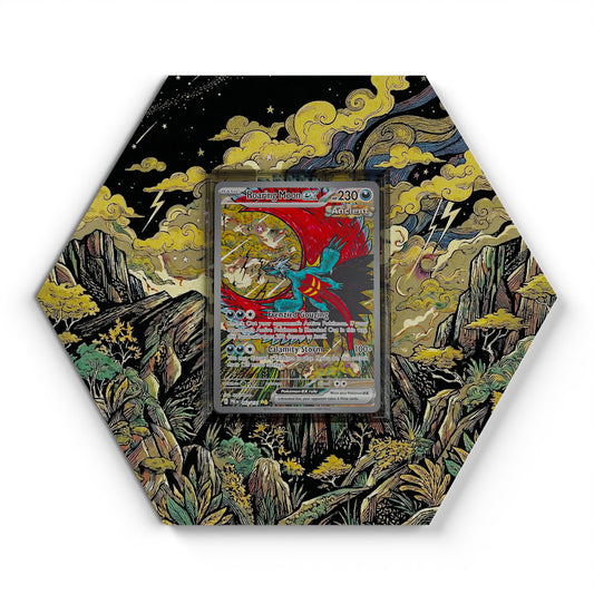 162/131 Donnersichel EX - Extended Artwork Pokemon Card Display