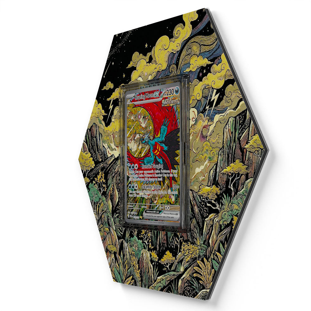 162/131 Donnersichel EX - Extended Artwork Pokemon Card Display