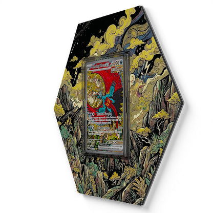 162/131 Donnersichel EX - Extended Artwork Pokemon Card Display