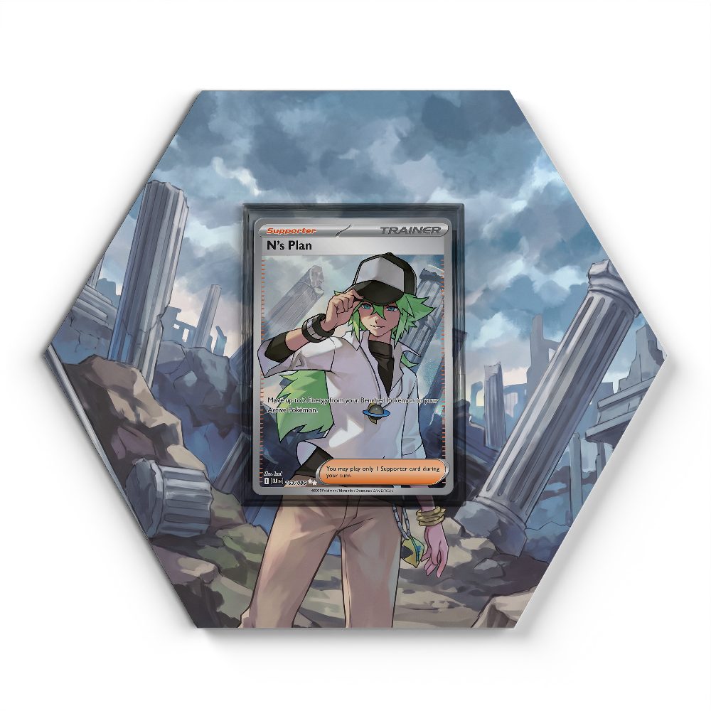 105 Branawarz - Extended Artwork Pokemon Card Display