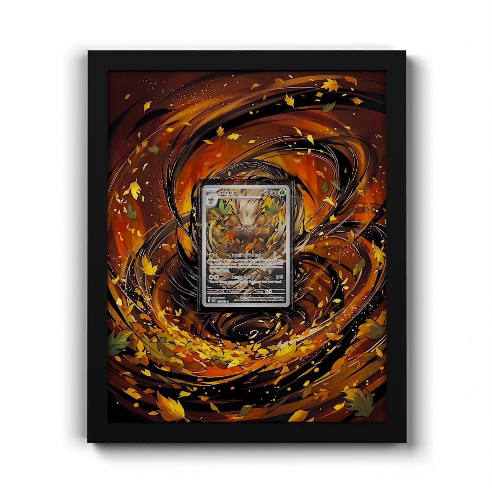 163 Tengulist - Extended Artwork Framed Pokemon Card Display