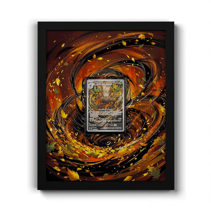 163 Tengulist - Extended Artwork Framed Pokemon Card Display