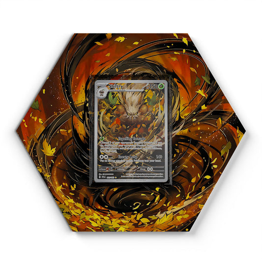163/162 Tengulist - Extended Artwork Pokemon Card Display