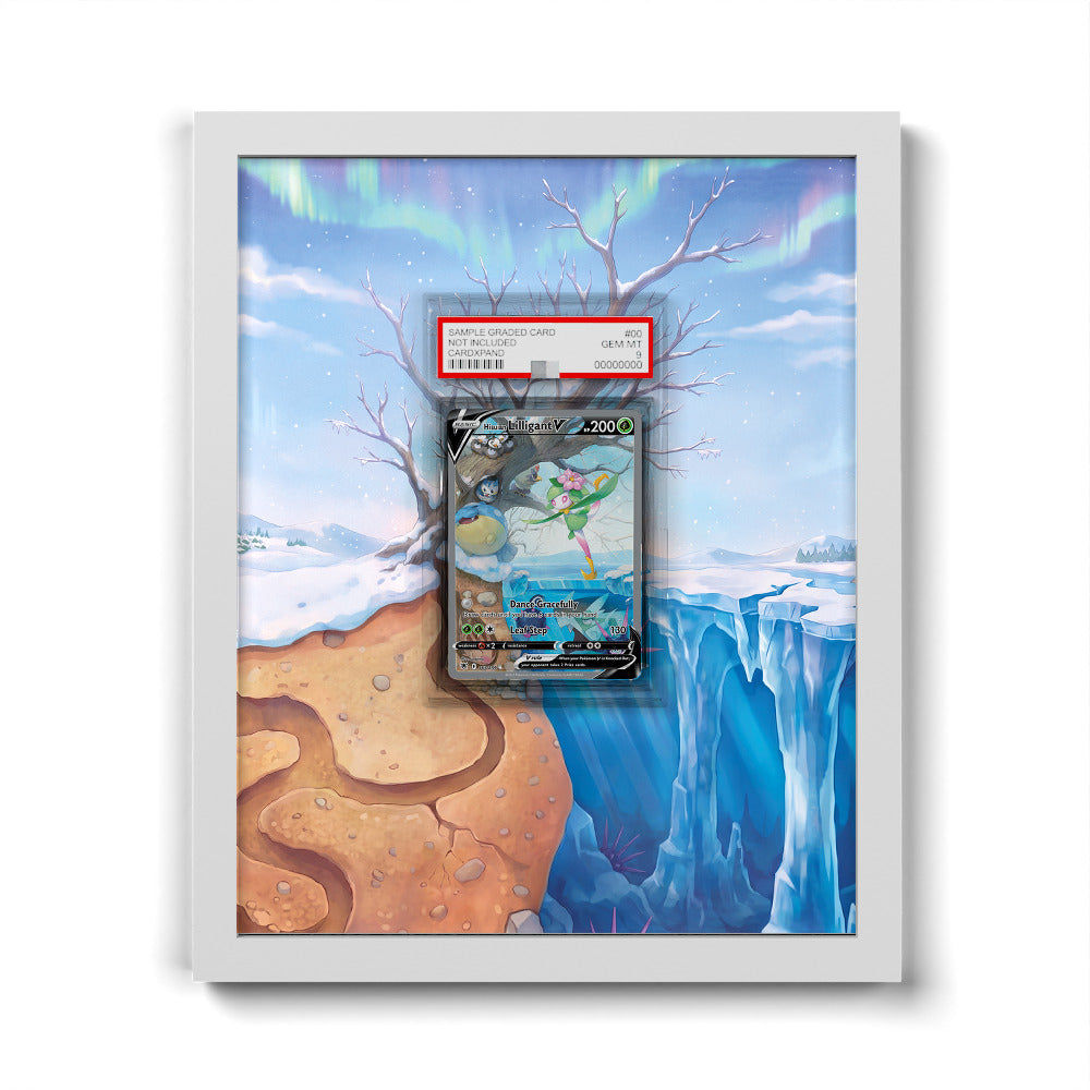 163/189 Hisuian Lilligant V - Extended Artwork Pokemon Card Frame