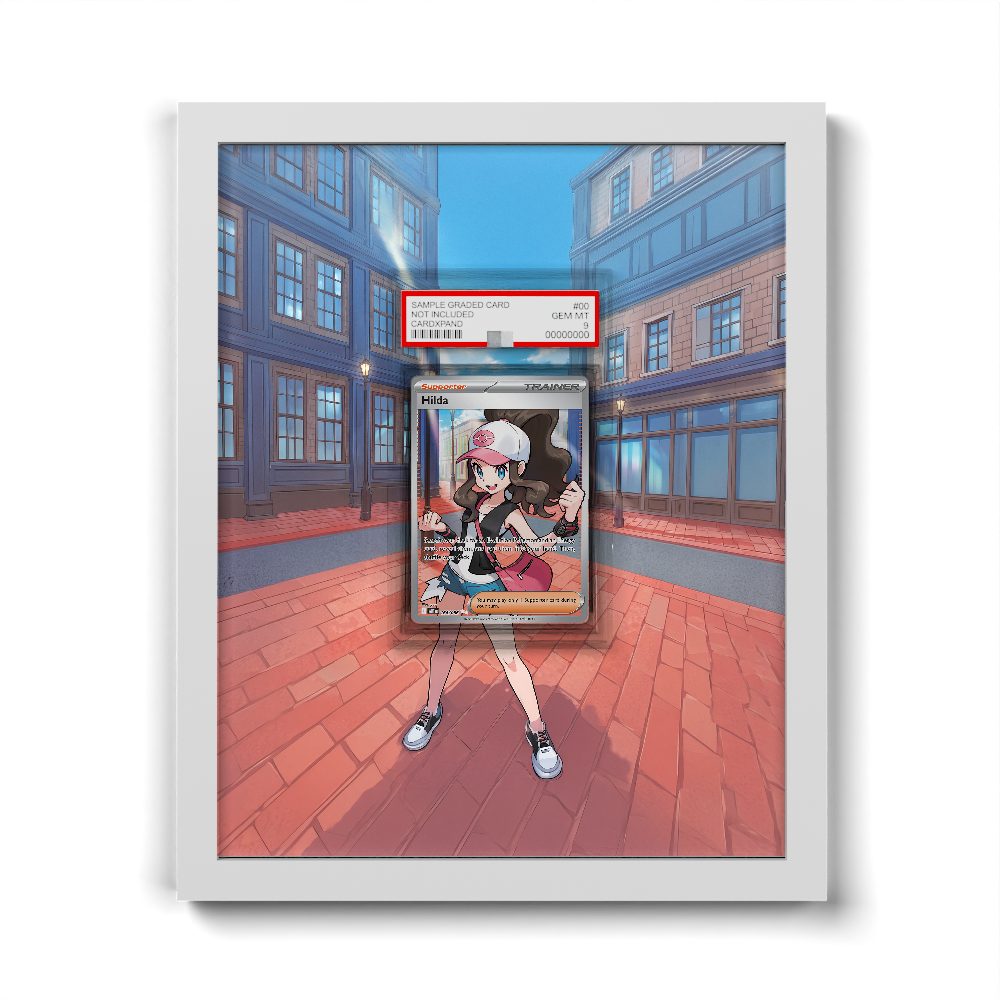 164/086 Hilda - Extended Artwork Pokemon Card Frame