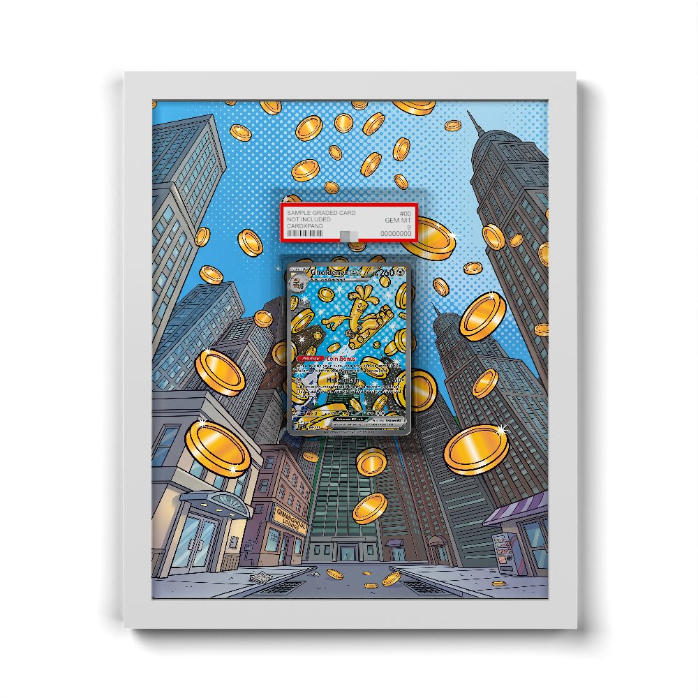 164/131 Gholdengo ex - Extended Artwork Pokemon Card Frame
