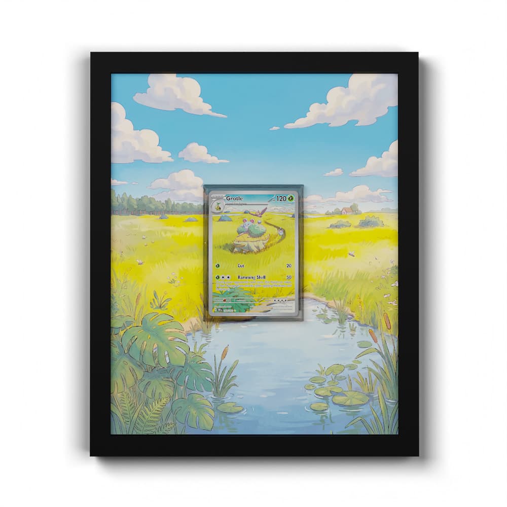 164 Chelcarain - Extended Artwork Framed Pokemon Card Display
