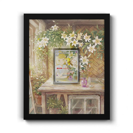 164 Lillys Bandelby - Extended Artwork Framed Pokemon Card Display