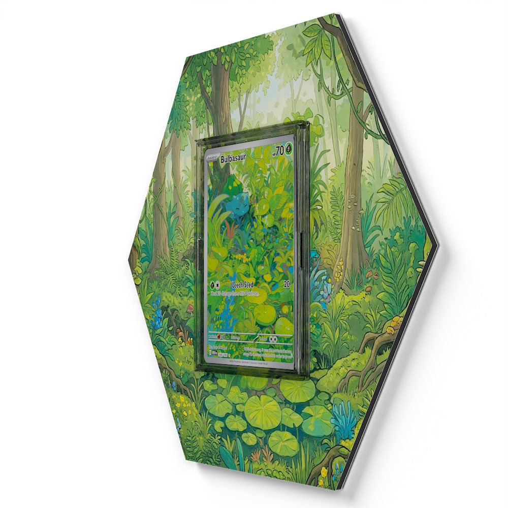 166/165 Bisasam - Extended Artwork Pokemon Card Display