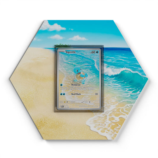 170/165 Schiggy - Extended Artwork Pokemon Card Display